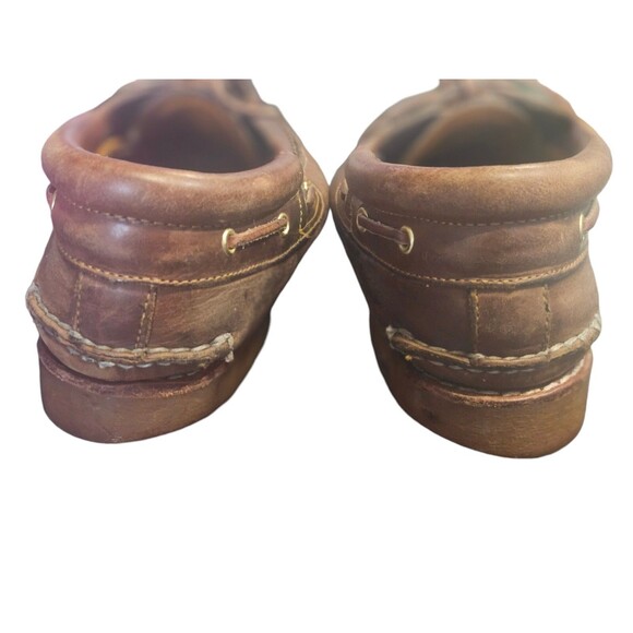 Timberland Brown Leather Heavy Duty Lug Sole Outdoor Casual Loafer Shoes Mens 15 main image 5